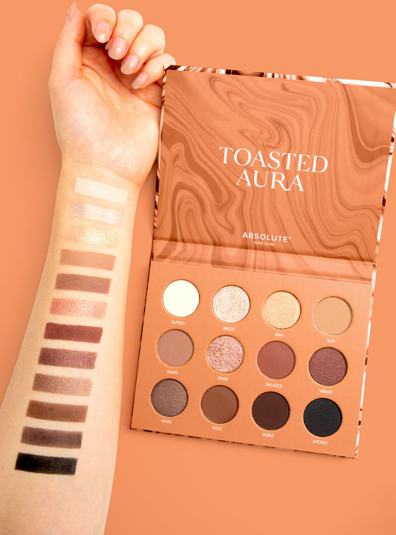 PALETA DE SOMBRAS TOASTED AURORA