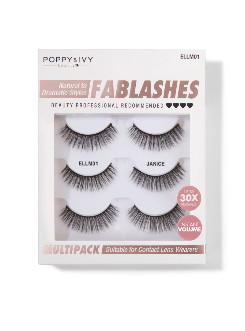 PESTAÑAS FABLASHES MULTIPACK - JANICE