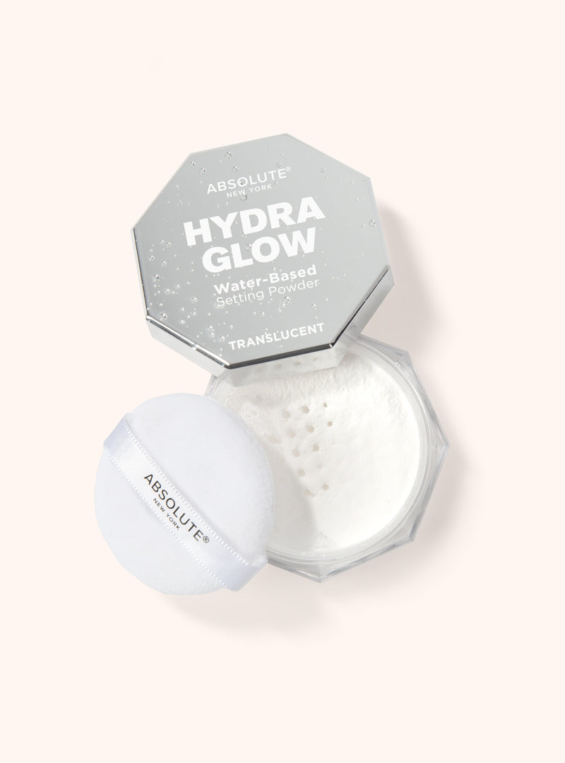 HYDRA GLOW WATER-BASED SETTING POWDER - TRANSLUCENT - Absolute New York Panamá