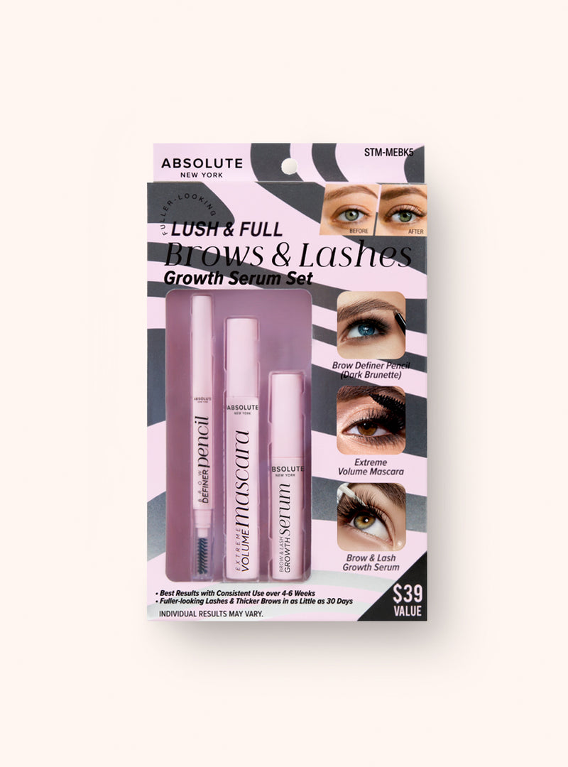 KIT PARA CEJAS Y PESTAÑAS - LUSH & FULL