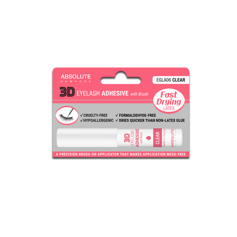 GOMA PARA PESTAÑAS CON PINCEL - SECADO RÁPIDO - Absolute New York Panamá